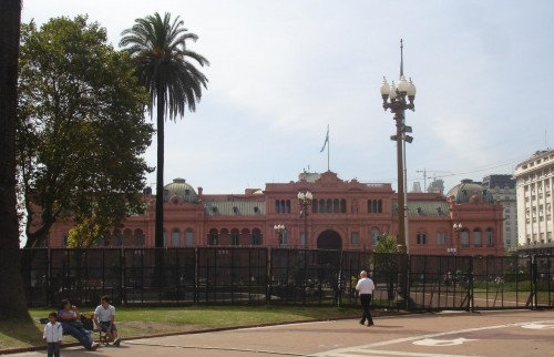 Lugares turisticos en Buenos Aires, Casa Rosada