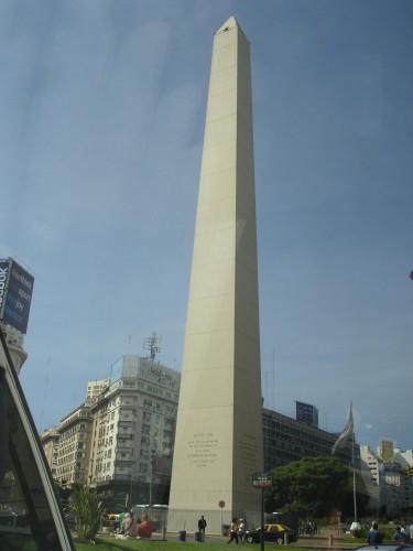 Lugares turisticos en Buenos Aires, Obelisco