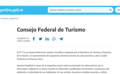 consejo federal de turismo de argentina